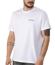 GUESS JEANS REGULAR LOGO Cotton T-Shirt purwhite - T-shirt - 1