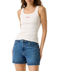 GUESS JEANS EMBRO  alabaster white - T-shirt - 1