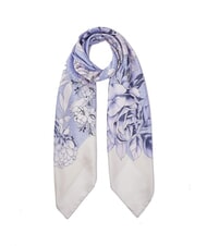 LIUJO FLOWER Scarf light blue - Scarves - 1