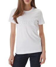 GUESS 3D SCRIPT Cotton T-shirt - T-shirt