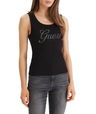 GUESS LOGO SCRIPT Top - T-shirt