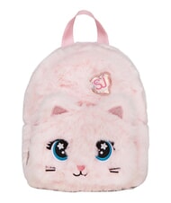 SJGANG PLUSHY ANIMALS Mini fur backpack pink doll - Backpacks & School and Leisure - 1