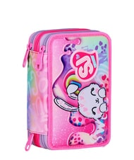SJGANG FANTASYS GIRL 3-zip pencil case soft lilac - Cases and Accessories - 1