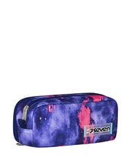 SEVEN SHADY DYE GIRL Pencil case, double pouch violet - Cases and Accessories - 1