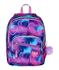 SJGANG SJ EVER MULTIHEART GIRL Double compartment backpack royalviol - Backpacks & School and Leisure - 1