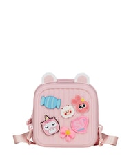 SJGANG GIRLY PINS Mini backpack with removable pins LOLLIPOP PINK - Backpacks & School and Leisure - 1