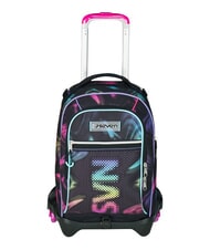 SEVEN OPTICAL SHADE GIRL 3-wheel trolley backpack, removable - Backpack trolleys