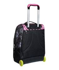 SEVEN FLYING DREAMS 2-wheel trolley backpack, fixed Black - Backpack trolleys - 1