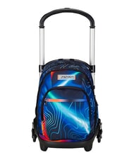 SEVEN MAPSET BOY 3-wheel trolley backpack, removable Bluedeep - Backpack trolleys - 1