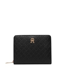 TOMMY HILFIGER TH ICON Medium wallet, ziparound flap black - Women&rsquo;s Wallets - 1