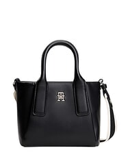 TOMMY HILFIGER TH ESSENTIAL Mini shoulder bag black - Women&rsquo;s Bags - 1