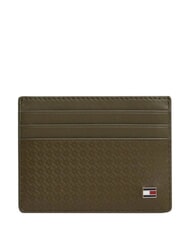 TOMMY HILFIGER TH EMBOSSED Credit card holder, leather - Men&rsquo;s Wallets