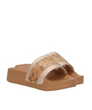 ALVIERO MARTINI PRIMA CLASSE GEO High slipper platinum / geo beige - Women&rsquo;s shoes - 1