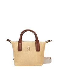 TOMMY HILFIGER POPETTE Handbag, with shoulder strap sand mono - Women&rsquo;s Bags - 1