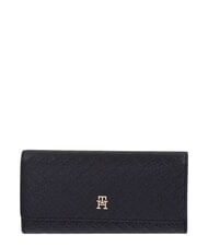 TOMMY HILFIGER TH ICON Large wallet with flap black - Women&rsquo;s Wallets - 1