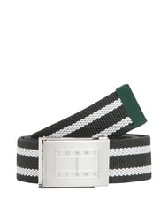 TOMMY HILFIGER TJ RYAN WEB Fabric belt shadow pine - Belts - 1