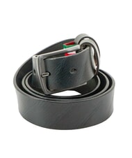 GAUD&Igrave; SANTA CROCE Leather belt blue - Belts - 1
