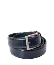 GAUD&Igrave; BRIDGE Leather belt blue - Belts - 1