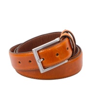 GAUD&Igrave; BRIDGE Leather belt Tobacco - Belts - 1
