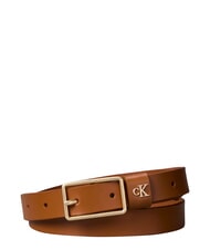 CALVIN KLEIN CLASSIC BUCKLE Leather belt - Belts