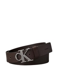 CALVIN KLEIN CK HARDWARE Leather belt - Belts