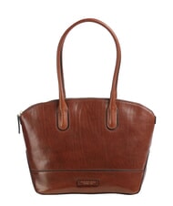 THE BRIDGE IOLANDA Leather shoulder shopping bag - Women&rsquo;s Bags