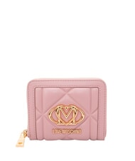 LOVE MOSCHINO EMBOSSED Medium Zip Around Wallet - Women&rsquo;s Wallets