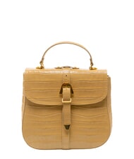 COCCINELLE MAGALU CROCO SHINY SOFT Handbag, with shoulder strap fresh beige - Women&rsquo;s Bags - 1