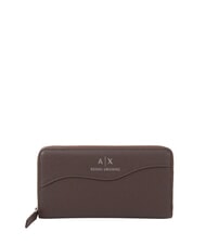 ARMANI EXCHANGE A|X Large zip around wallet - Women&rsquo;s Wallets