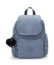 KIPLING CITY ZIP MINI Small backpack with flap blue stone - Women&rsquo;s Bags - 1
