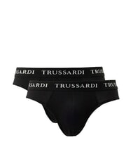 TRUSSARDI BRANDED ELASTIC Pack of 2 pairs of briefs black - Men's briefs - 1