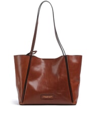 THE BRIDGE ICONS Leather shopper bag with clutch - Women&rsquo;s Bags