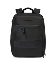 PIQUADRO COLLEZIONE SMART BUSINESS 15.6" fabric laptop backpack Black - Laptop backpacks - 1