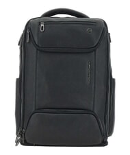 PIQUADRO CRONUS Travel backpack for PC and iPad Black - Laptop backpacks - 1