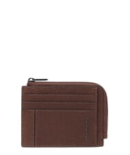 PIQUADRO CRONUS Leather card holder - Men&rsquo;s Wallets