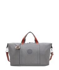 KIPLING BORI L Duffle bag with shoulder strap inviting grey - Duffle bags - 1
