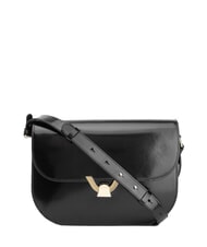 COCCINELLE CAMPIONARIO - DEW SHINY CALF Brushed leather shoulder bag - Women&rsquo;s Bags