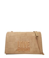 LOVE MOSCHINO PATCHY Shoulder bag, with chain - Women&rsquo;s Bags