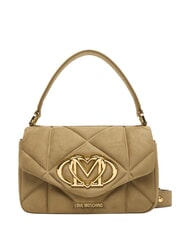 LOVE MOSCHINO EMBOSSED Mini handbag, with shoulder strap - Women&rsquo;s Bags
