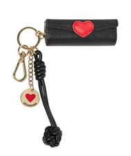 LOVE MOSCHINO CHARMS Keychain with metal logo - Key holders