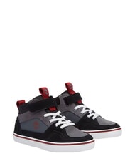 TIMBERLAND STONE JUMP MID Mixed leather sneakers - Baby Shoes