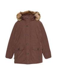TIMBERLAND SCAR RIDGE Hooded jacket chocolate - Men's Jackets - 1