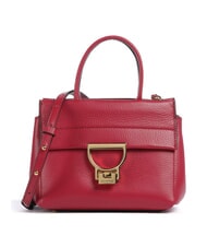 COCCINELLE CAMPIONARIO - ARLETTIS Mini leather bag with shoulder strap sangria - Women&rsquo;s Bags - 1
