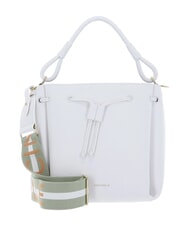 COCCINELLE CAMPIONARIO - ECLYPS Bucket bag in hammered leather brilliant white - Women&rsquo;s Bags - 1