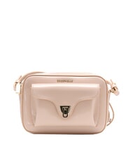 COCCINELLE CAMPIONARIO - BEAT SHINY CALF Mini shiny leather shoulder bag rosette - Women&rsquo;s Bags - 1