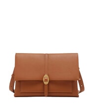 COCCINELLE CAMPIONARIO - DORIAN Shoulder bag, in hammered leather CUIR - Women&rsquo;s Bags - 1