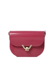 COCCINELLE CAMPIONARIO - DEW SHINY CALF  Mini shoulder bag, in leather rosewood - Women&rsquo;s Bags - 1