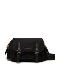 COCCINELLE CAMPIONARIO - CAMPUS PUFFY NY Nylon and leather shoulder bag Black - Women&rsquo;s Bags - 1