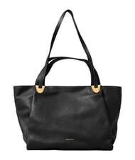 COCCINELLE CAMPIONARIO - OLIVER Double handle leather bag Black - Women&rsquo;s Bags - 1