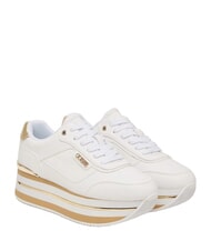GUESS HANSIN4 Sneakers white platinum - Women&rsquo;s shoes - 1